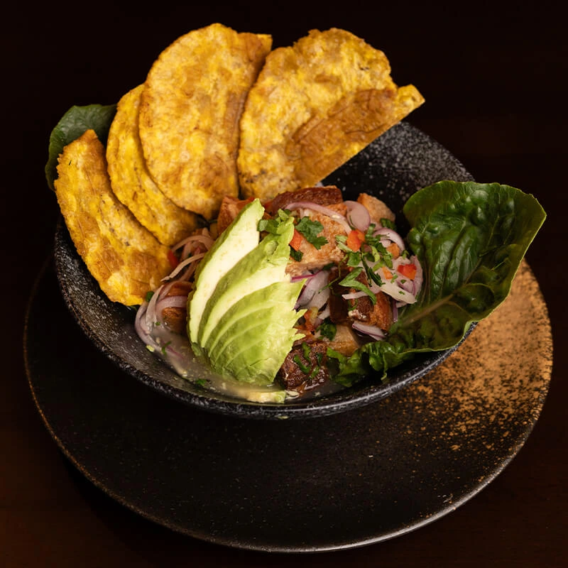 Ceviche de chicharron