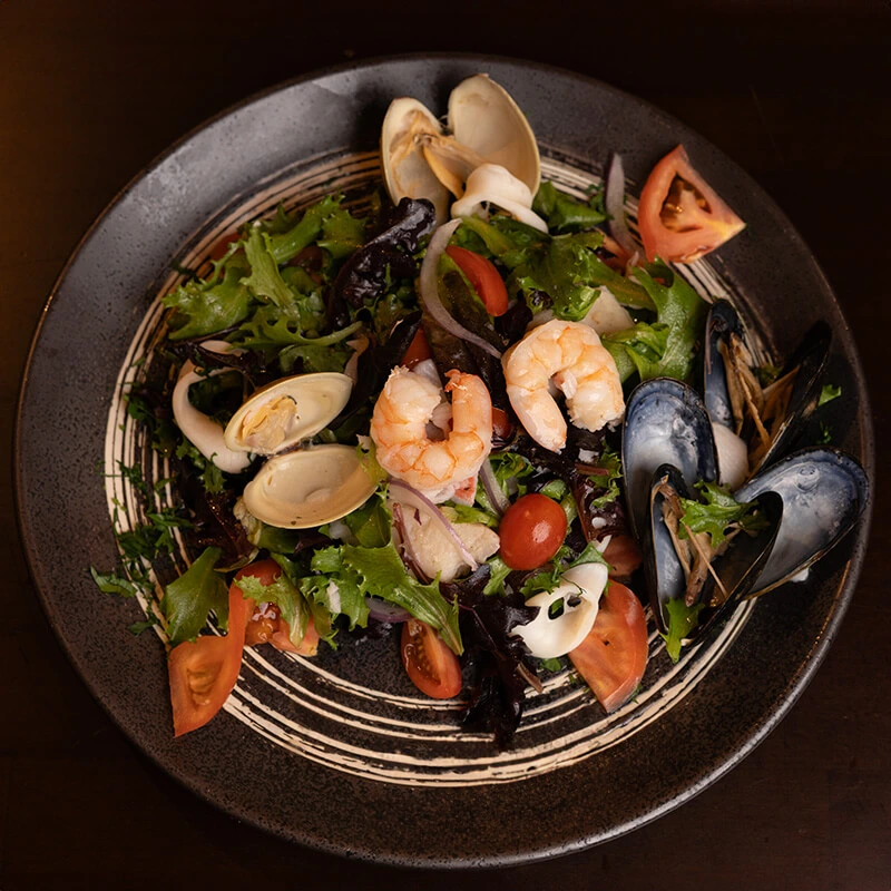 Ensalada de mariscos